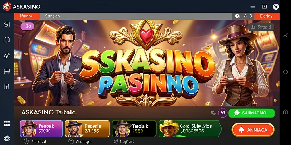 Tampilan gameplay menarik di ASKASINO dengan slot yang beragam.
