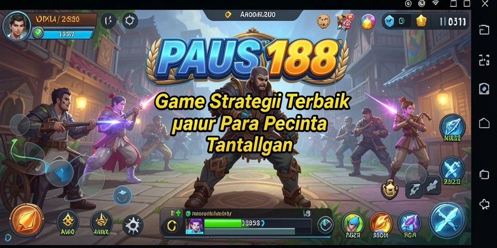 Tampilan gameplay seru dari PAUS188 dalam aksi strategi.