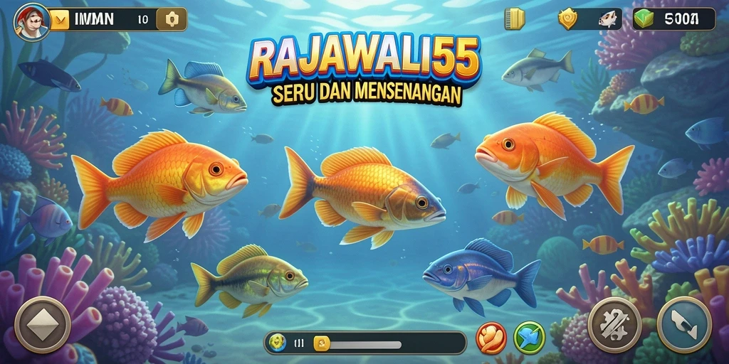 Tampilan gameplay Tembak Ikan yang memukau dan penuh aksi.