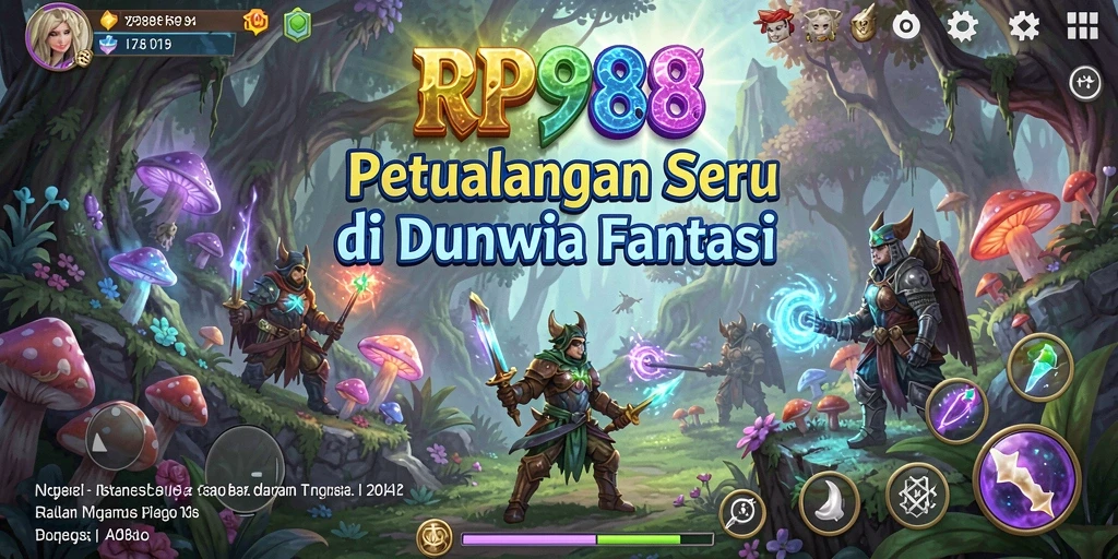 Screenshot menunjukkan gameplay seru dalam dunia petualangan.