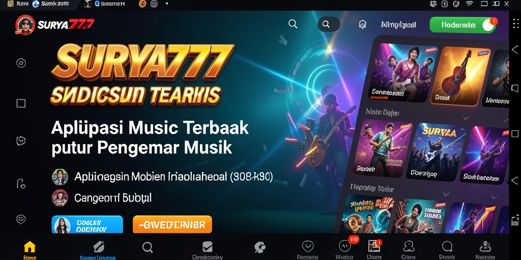 Tampilan gameplay interaktif dalam SURYA777 yang mengasyikkan.